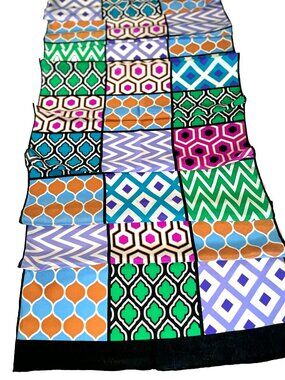 NWT Carlisle Silk Scarf Fabric of Hope Collection